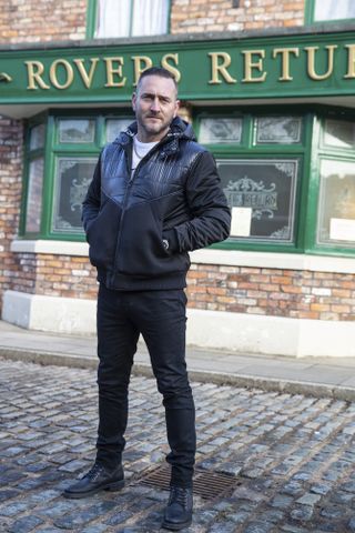 Will Mellor as Harvey Gaskell in Coronation Street