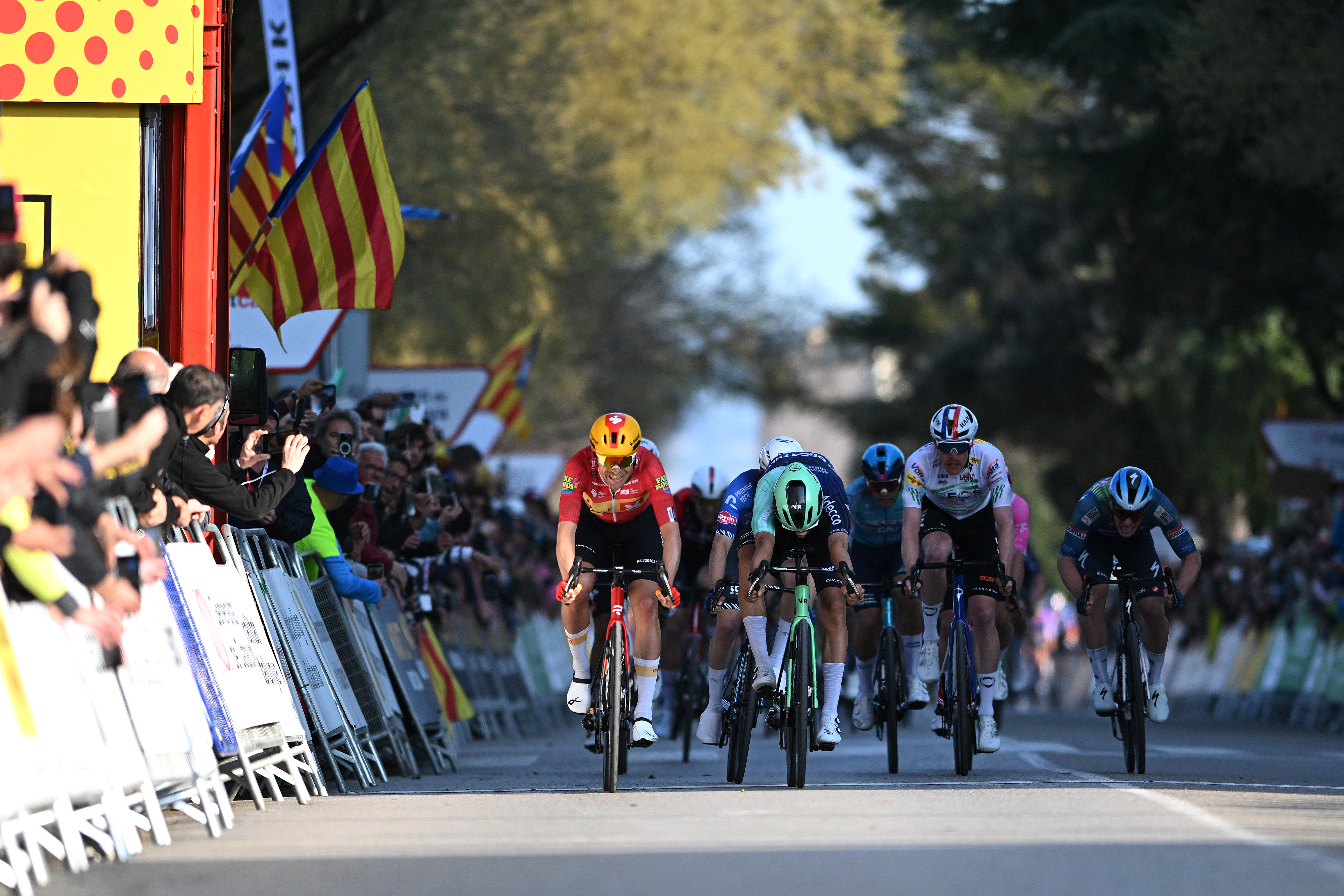 Volta a Catalunya stage 2 LIVE: Experienced Dane is the fastest to the line on stage 2 of Volta a Catalunya 2026