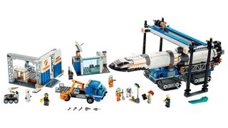 Lego City Rocket Assembly & Transport space set product shot