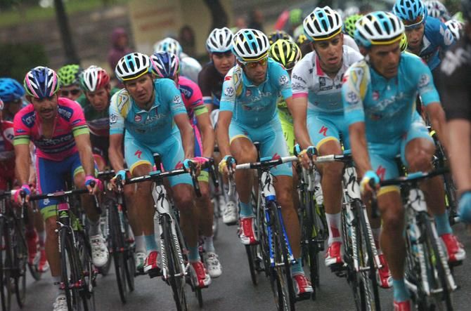 Vincenzo Nibali and Fabio Aru