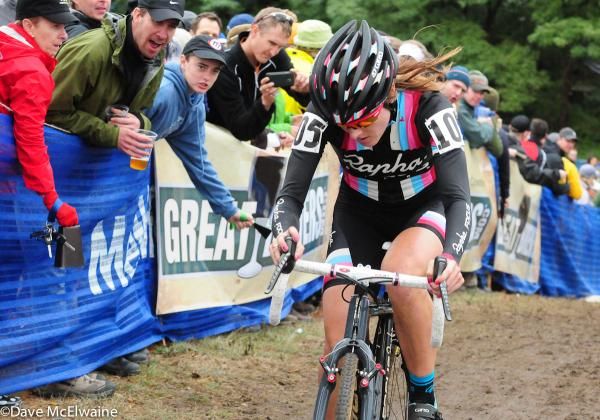 Day (Rapha Focus) racing solidly in second place