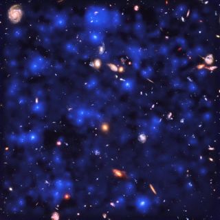 Hidden Hydrogen Glows Between Galaxies