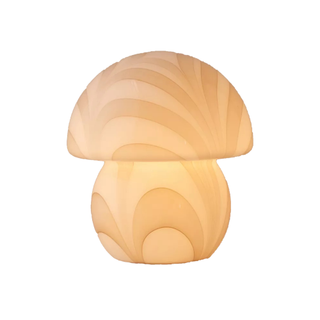 Urban Outfitters mushroom lamp in cream