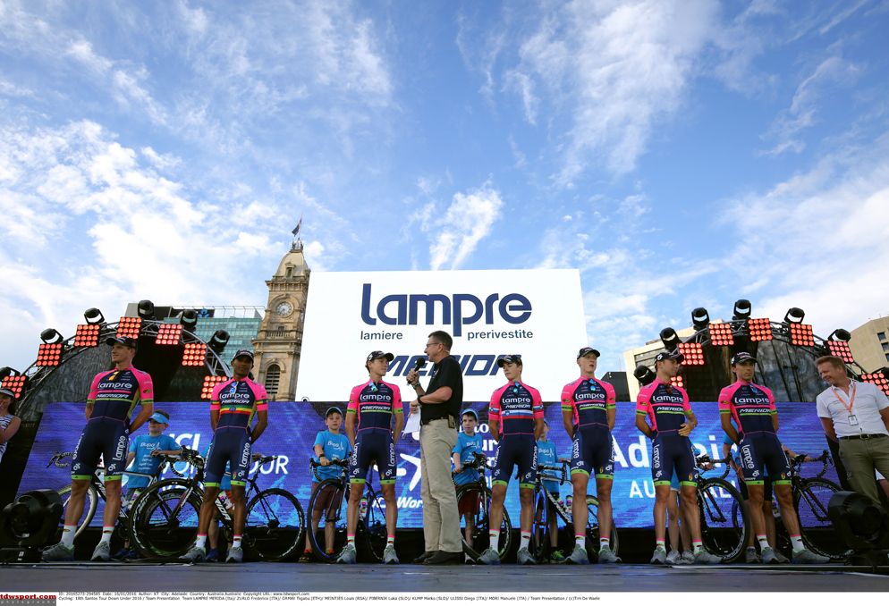 Lampre Merida are presented