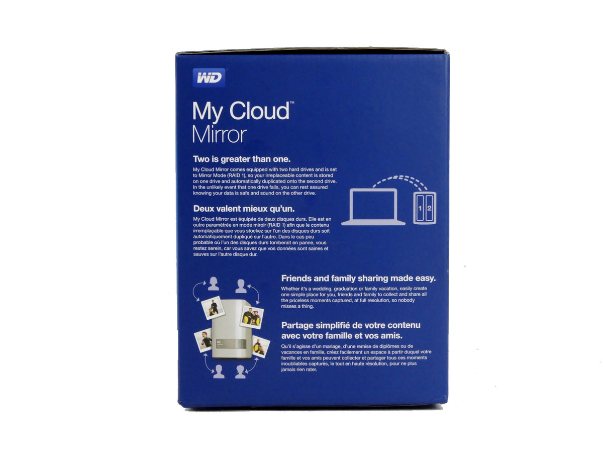 Thecus N2810 And Western Digital My Cloud Mirror