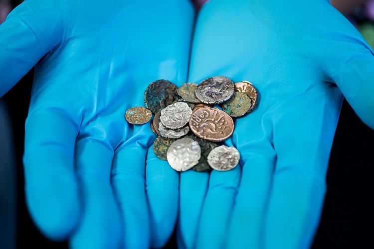 An excavation at Reynard&#039;s Kitchen Cave in the UK unearthed 26 coins from the Iron Age and Roman period.