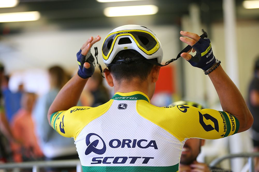 Caleb Ewan prepares for battle