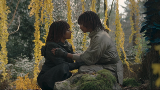 Amandla Stenberg as Osha and Mae in The Acolyte Season 1x08