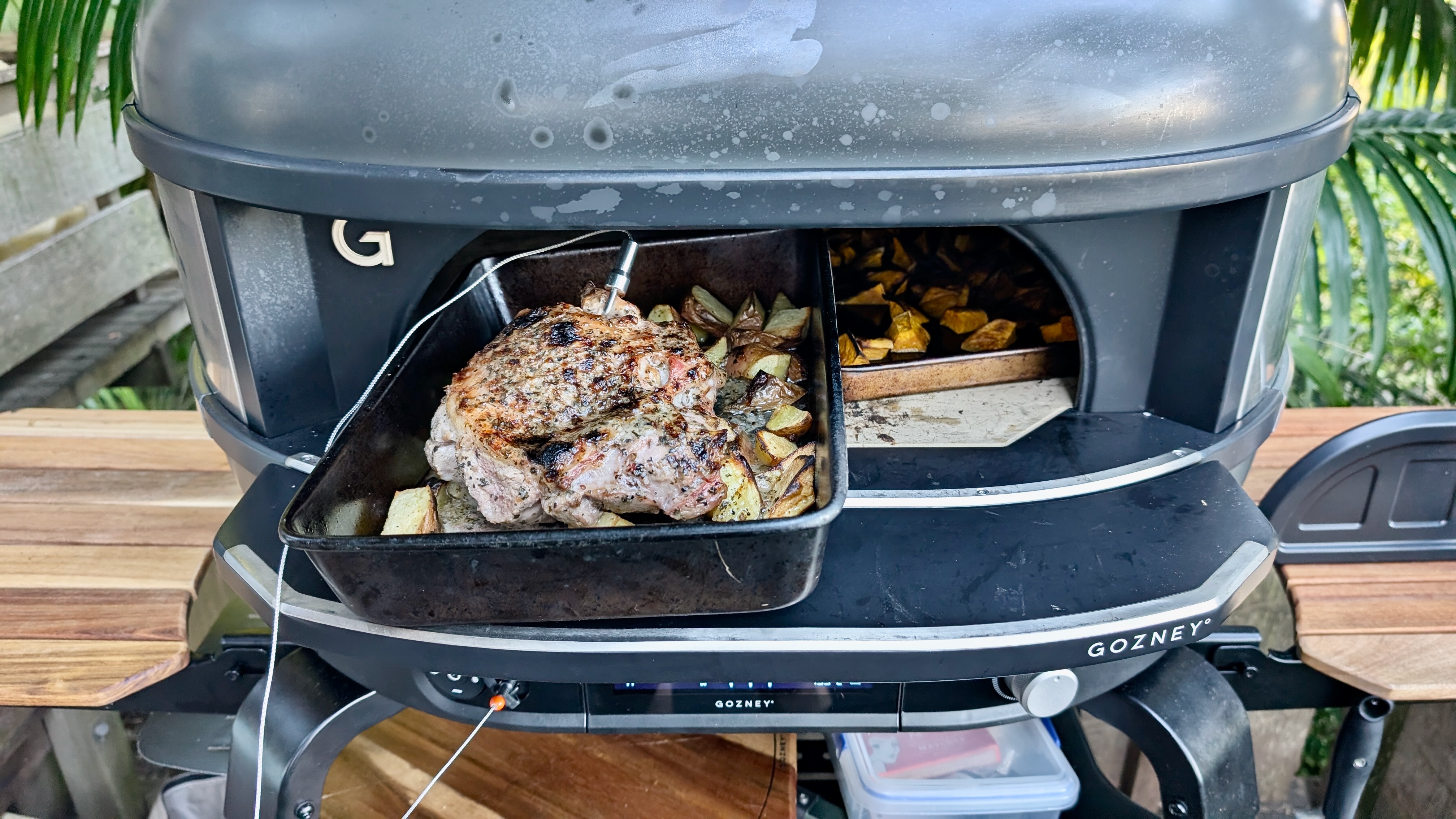 Cooked food in the Gozney Dome (Gen 2)