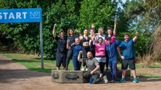 Trainers and guests at the No1 Bootcamp in Norfolk 