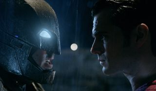 Batman and Superman face off in Batman v. Superman: Dawn of Justice