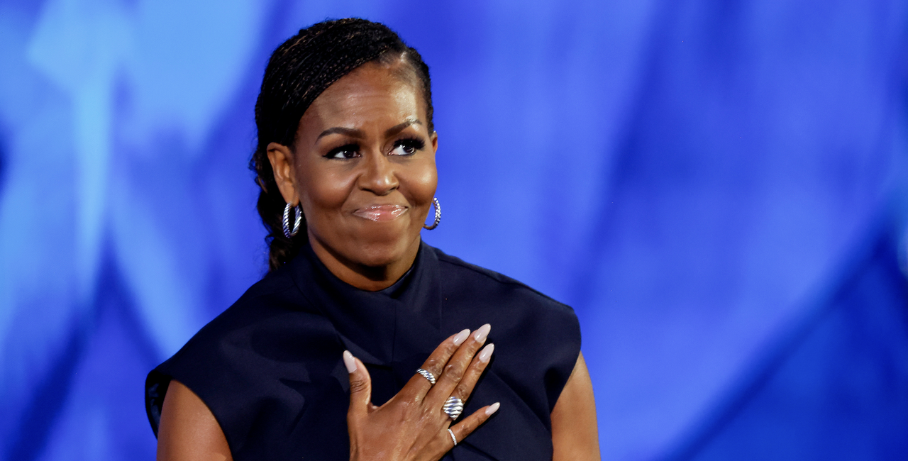 michelle obama hits the campaign trail with kamala harris 