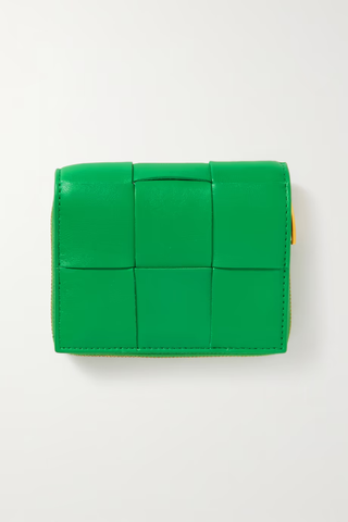 BOTTEGA VENETA Intrecciato leather wallet