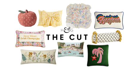 an assortment of decorative pillows