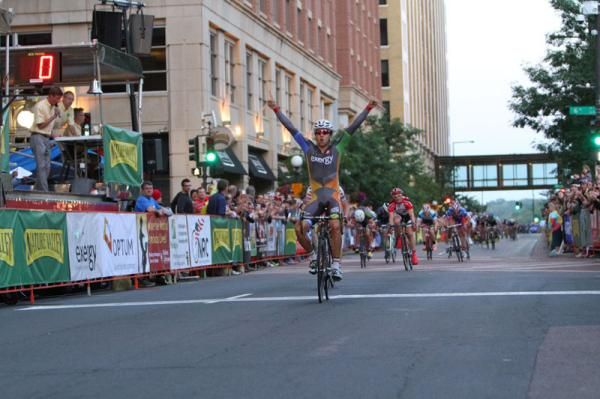Carlos Alzate (Team Exergy) was the clear winner in St. Paul