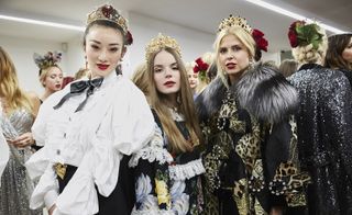 Dolce & Gabbana A/W 2017 Models