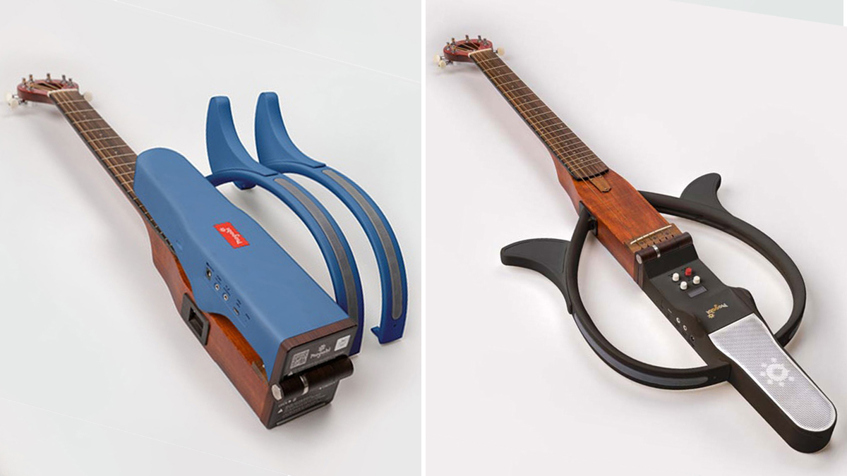 bleg Skorpe Gå op og ned The Mogabi is a smart travel guitar with a built-in recorder and Bluetooth  speaker | Guitar World