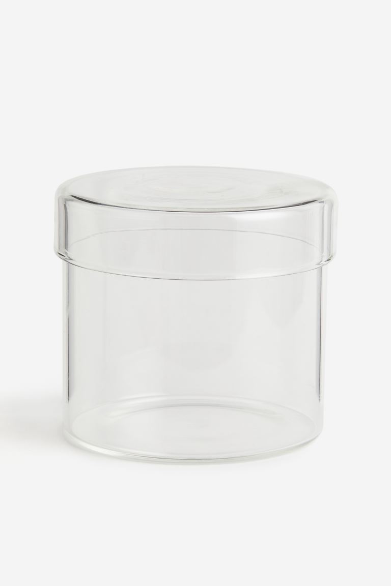 Glass Jar With Lid