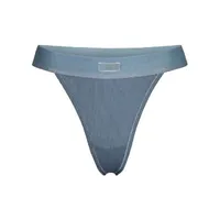 Skims Cotton Rib Thong&nbsp;