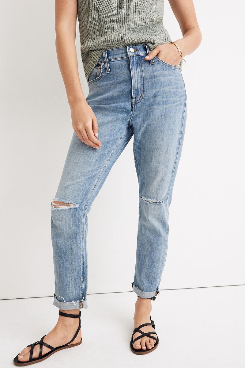 The High-Rise Slim Boyjeans