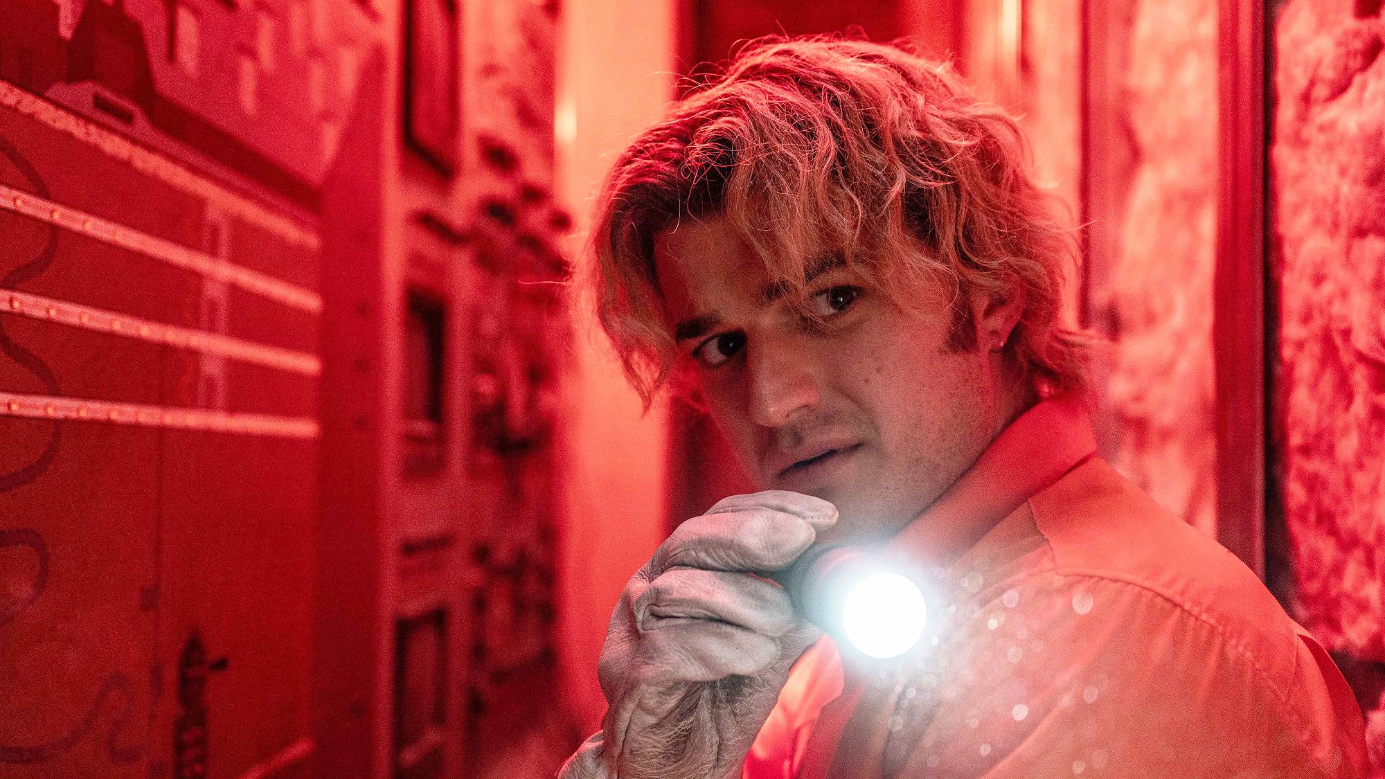 Joe Keery in "Cold Storage" movie (2026) now streaming 