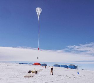 Balloon Launched Over Antarctica
