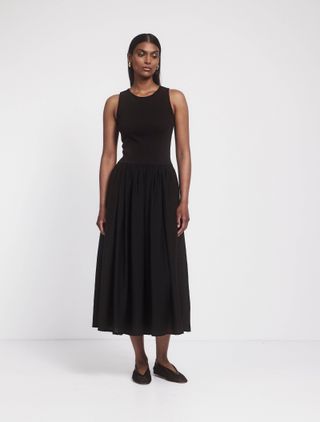 Sika Dress in Black - Black / Xxs