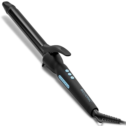 Bio Ionic Long Barrel Styler, 1" Curling Iron With Moisture Heat Technology 
Nanoionic Mx, Verstatile Curling Wand With Longer Barrel for Large Sized Soft Curls 
Waves
