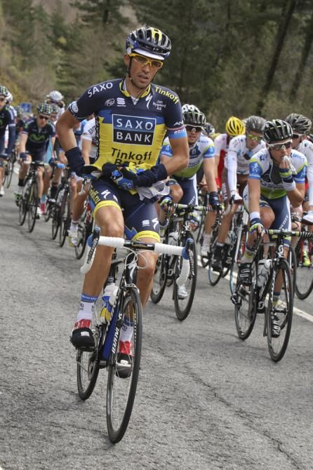 Alberto Contador (Team Saxo-Tinkoff) is a two-time winner of the Vuelta Ciclista al Pais Vasco