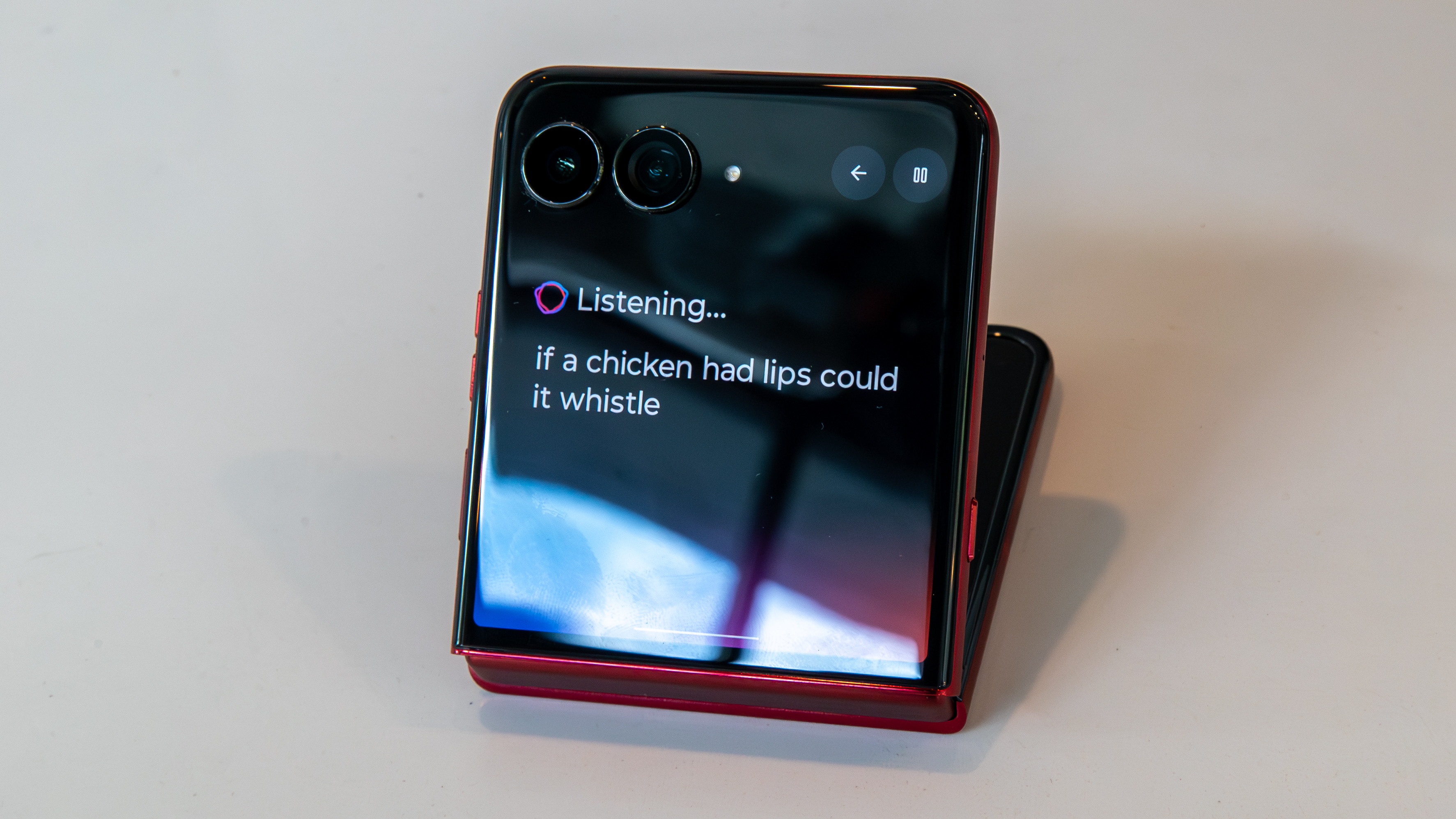 Look & Talk on the Razr Ultra 2025