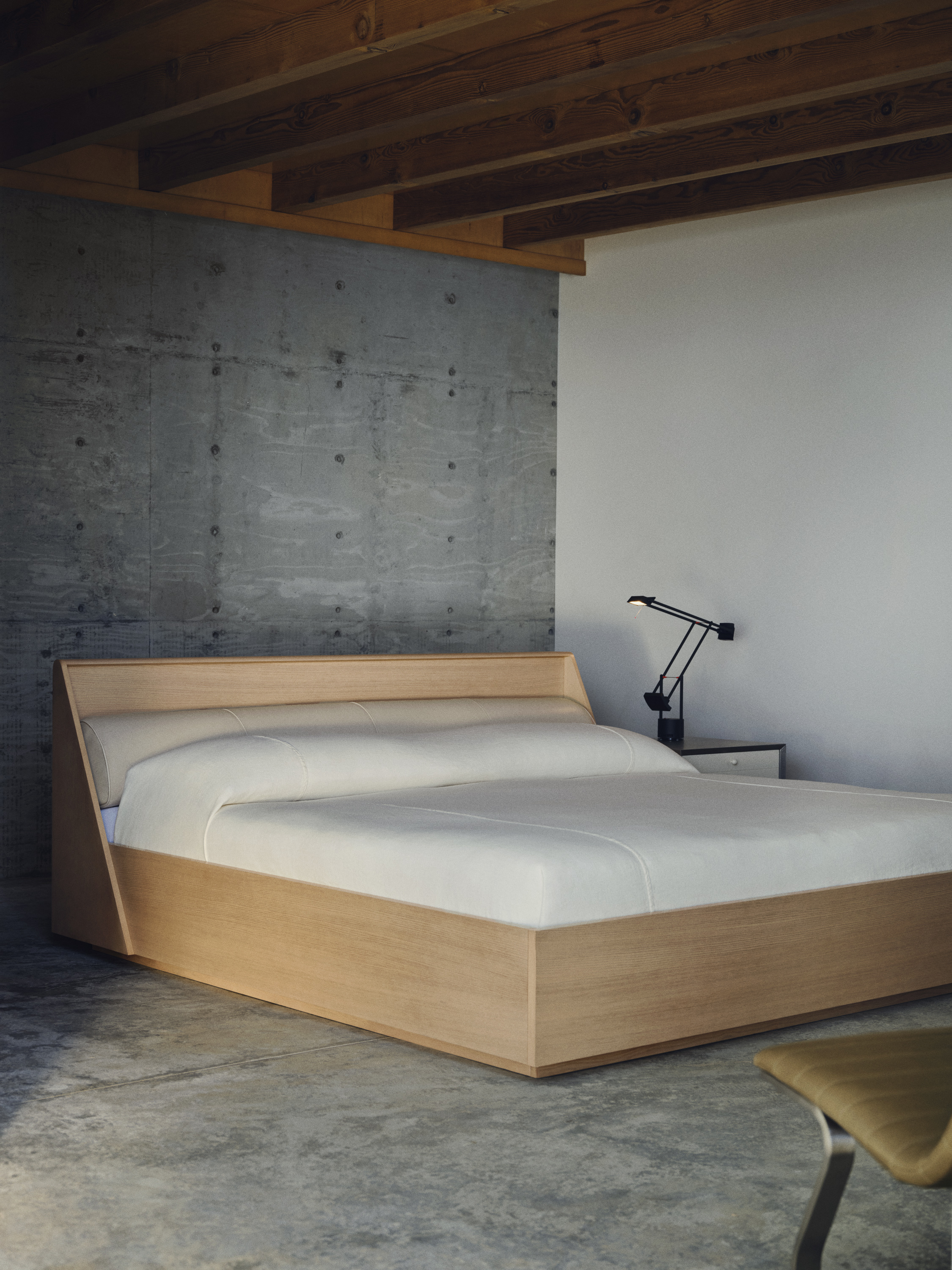 Maiden Head furniture inside a modernist home