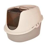Amazon Basics No-Mess Enclosed Hooded Cat Litter Box