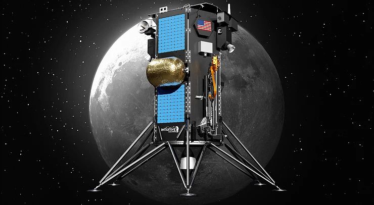 NASA has picked Intuitive Machines to deliver the PRIME-1 ice-mining experiment to the moon&#039;s south pole in December 2022 on the company&#039;s private Nova-C lander.