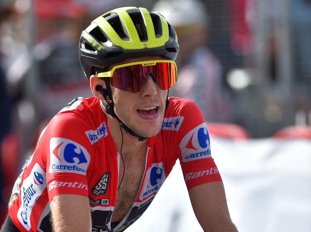 Simon Yates passed the first test in Andorra with his Vuelta leader's jersey intact