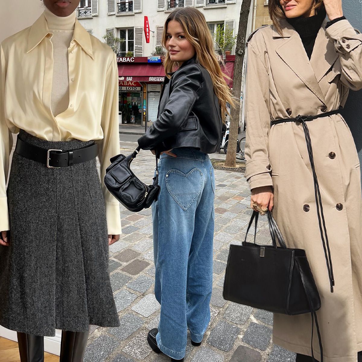 5 Chic Outfits From Parisians and New Yorkers That Are On-Trend for Spring