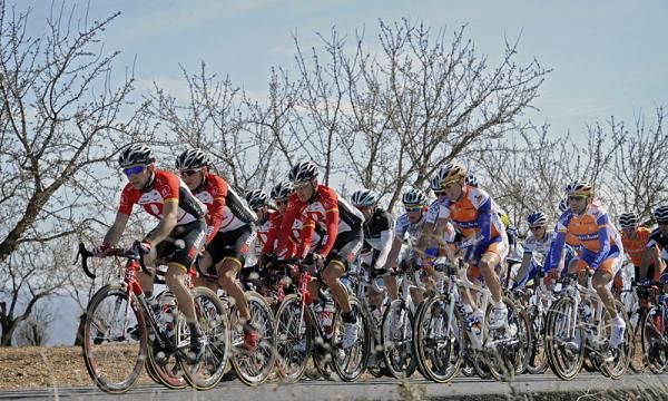 RadioShack sets tempo in the peloton.