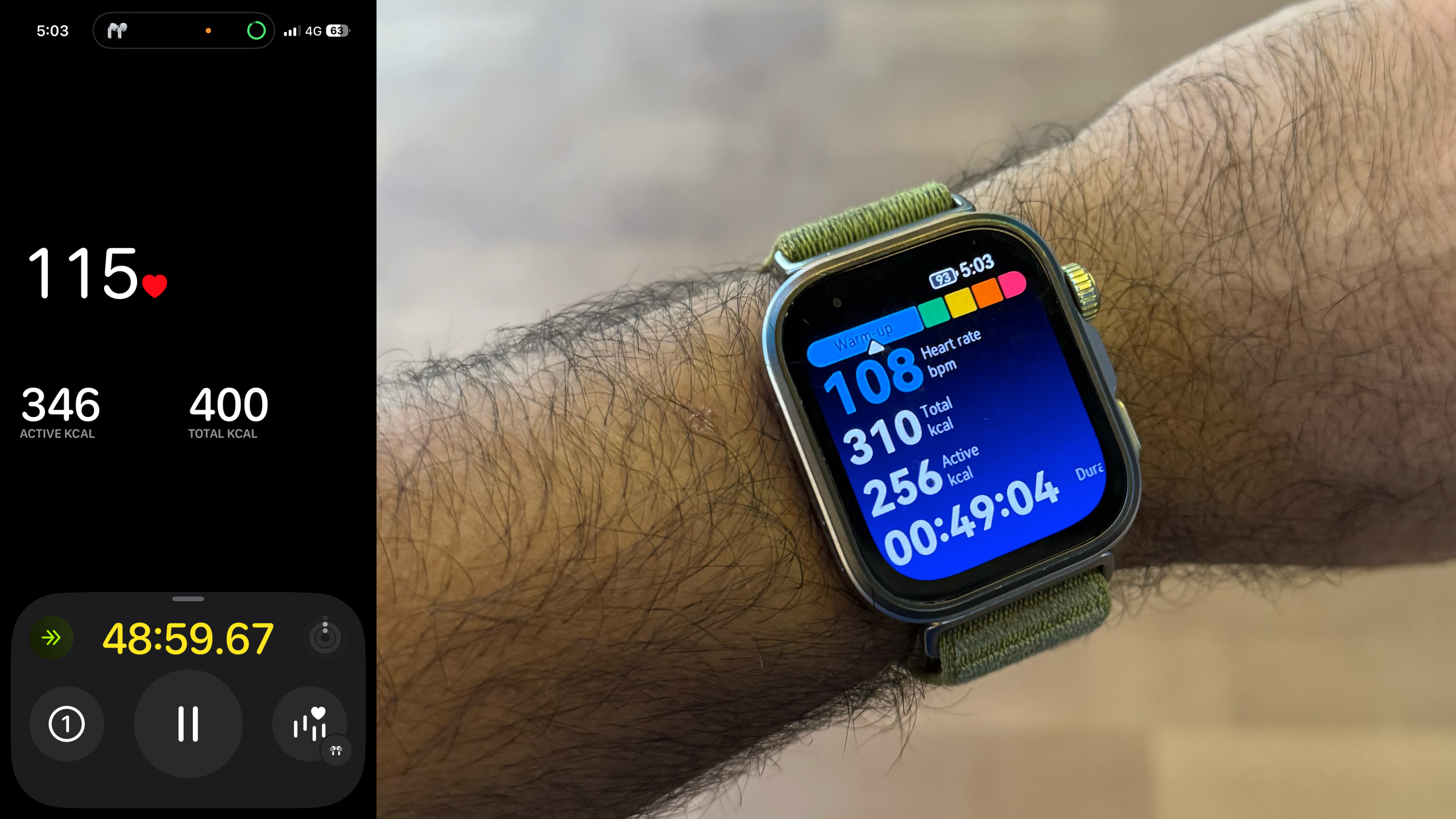 AirPods Pro 3 vs a fitness tracker
