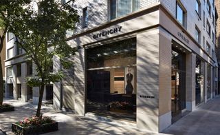 Givenchy’s boutique exterior view