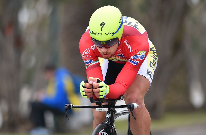 Peter Sagan (Tinkoff-Saxo) in the points jersey