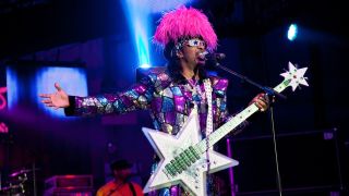 Bootsy Collins performs at HARD Summer 2012 at Los Angeles State Historic Park on August 3, 2012 in Los Angeles, California.