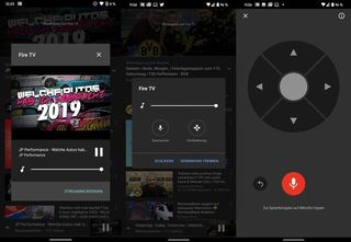 YouTube app remote for TVs