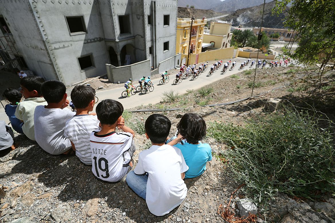 Some children seem fascinated by the stage