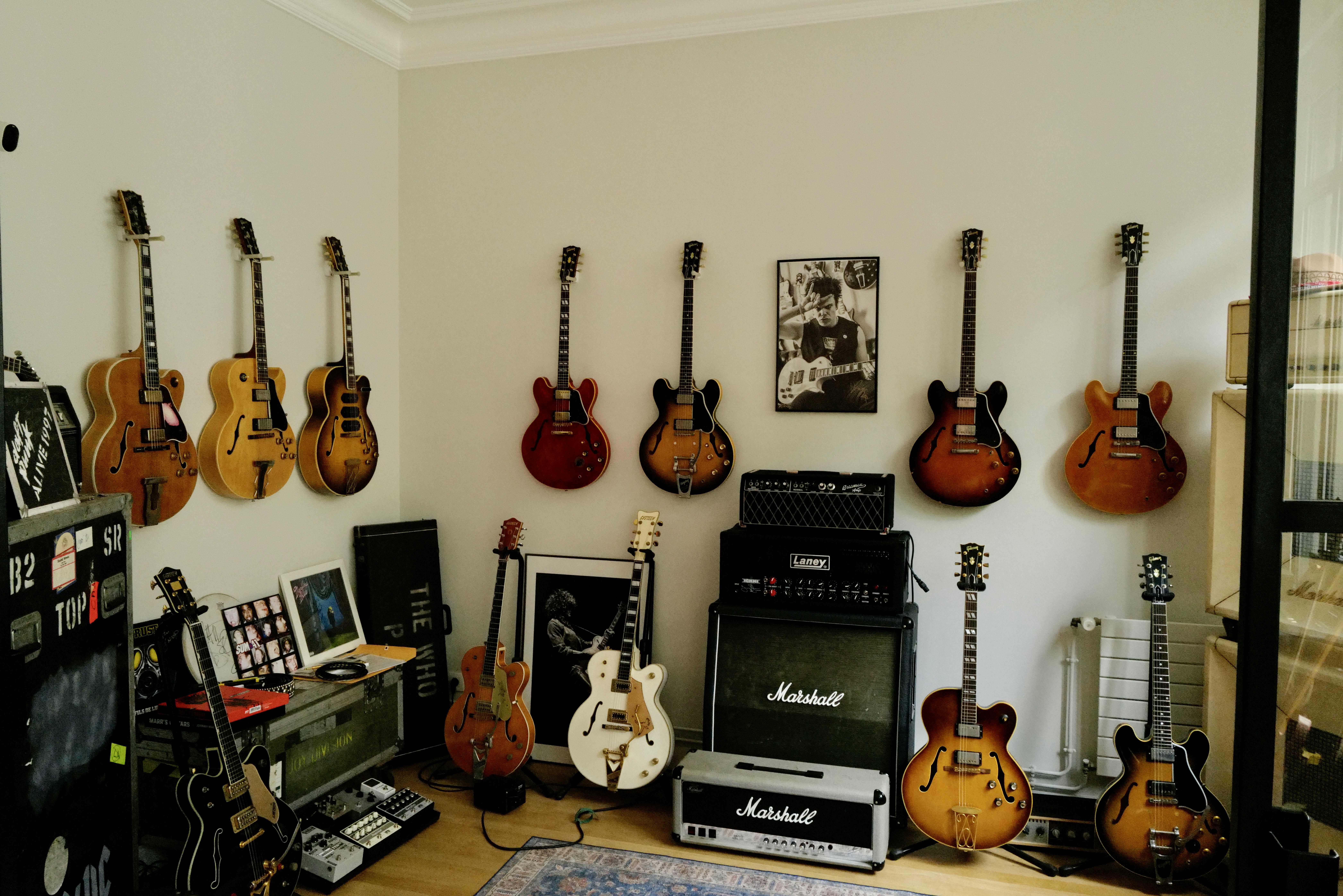 Inside Matt's Guitar Shop