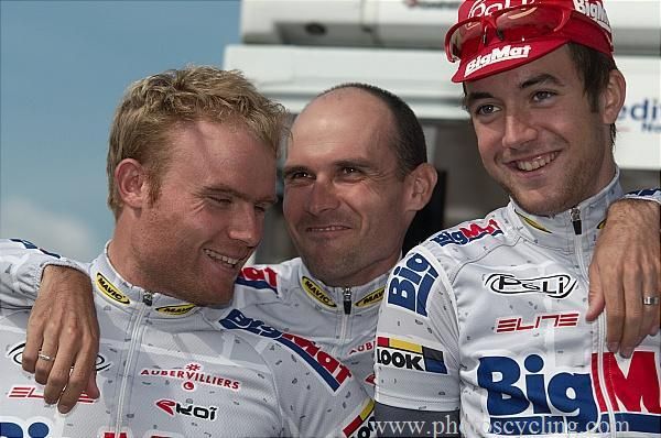 Big Mat-Auber 93's Fabien Bacquet, Maxime Mederel and Flavien Dassonville.