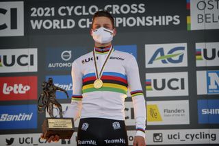 UCI Cyclocross World Championships 2021 Elite Men Oostende 31012021 Mathieu van der Poel NED Alpecin Fenix Dion KerckhoffsCVBettiniPhoto2021