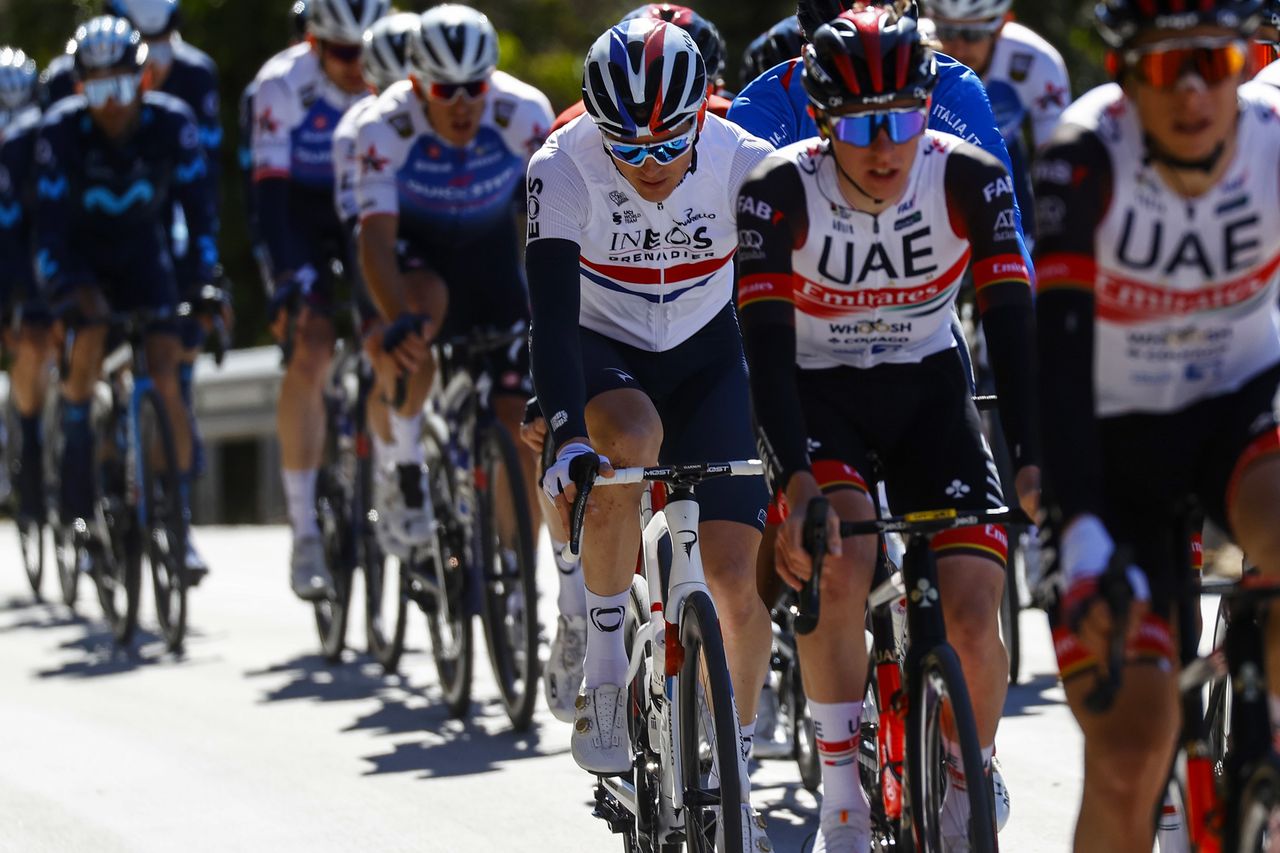 Tirreno Adriatico 2022 - 57th Edition - 4th stage Cascata delle Marmore - Bellante 202 km - 10/03/2022 - Ben Swift (GBR - INEOS Grenadiers) - photo Luca Bettini/SprintCyclingAgency&Acirc;&copy;2022