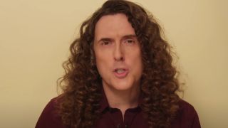 "Weird Al" Yankovic in "Foil" music video