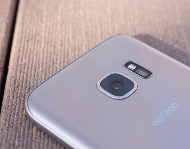 Samsung Galaxy S7 image: The phone's rear-facing camera is 12 megapixels and sports an f/1.7 aperture.