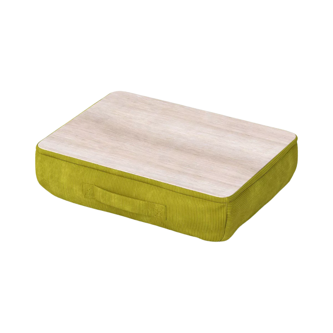 Wood and fabric lap desk
