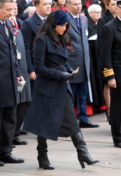 members of the royal family attend the 91st field of remembrance at westminster abbey